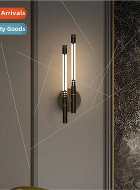 ght luxury all copper wall lamp living room background wall