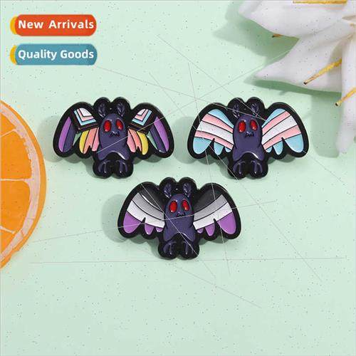 Europe Uned States personaly colorful owl shape brooch cute