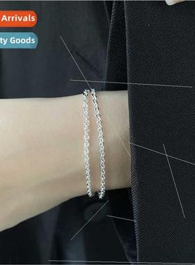 Full Star Double Layer Bracelet Women Sparkling Chain Bracel