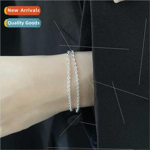 Layer Bracelet Women Full Chain Double Sparkling Bracel Star