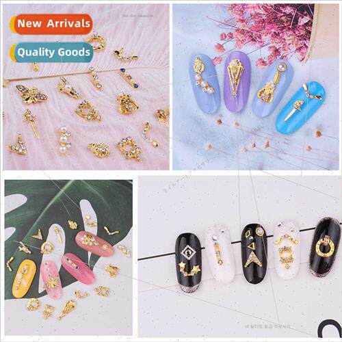 Nail jewelry alloy diamond Japanese light luxury versatile m