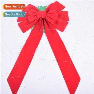 three supplies dimensional bow Chri Christmas tie decoration