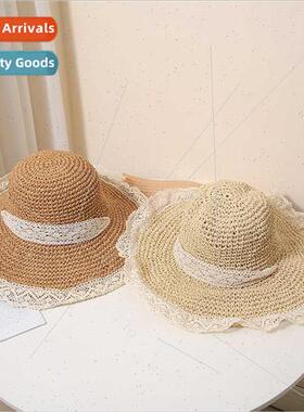 New Japan Korea hhook straw hat tide wh summer sunshade brea
