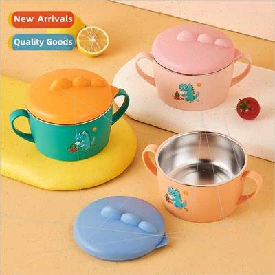 Creative new soup bowl children stainless steel bowl tablewa