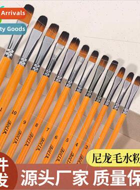 12pcs Bologna Wolf Hair Outlining Brushes wh Edge Exmely Fin