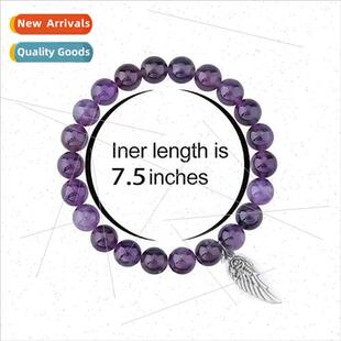 Mom  Amethyst Bracelet Obsidian Onyx Bracelet Mother Day Ang