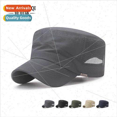 Summer men hats outdoor quick-drying spell net breathable su