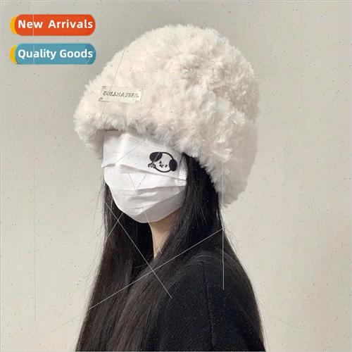 Woolen hats fall winter women  versatile knted head wrapped