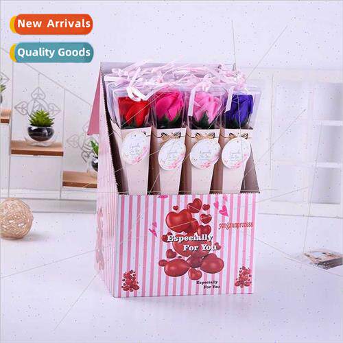 ngle Teacher Day roses small gifts simulation soap rose bouq