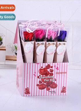 ngle Teacher Day roses small gifts simulation soap rose bouq