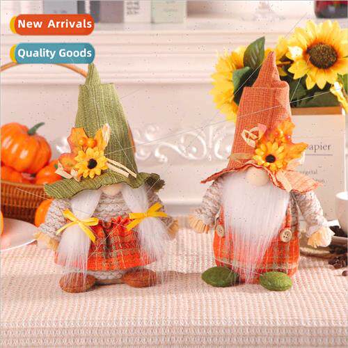 Thanksgiving Sunflower Faceless Doll Creative Rudolph Doll D
