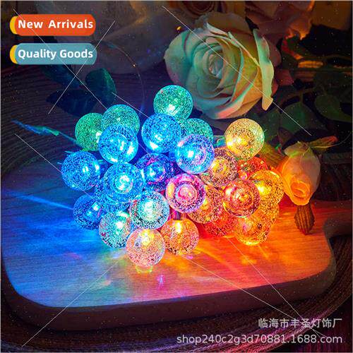 New solar bubble ball light string outdoor camping light str