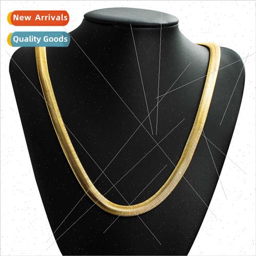 Collarbone chain 18K gold plated necklace men women necklace