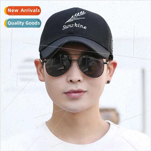 New winter Korean tweed baseball cap men thickened warm cott