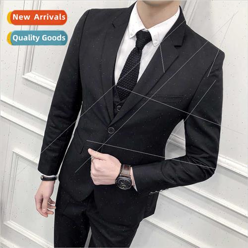 Su su men casual Slim threePCS professional su male business