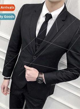 Su su men casual Slim threePCS professional su male business