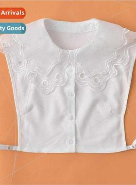 Autumn winter false collars Brish embroidery half collar bot