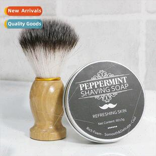 Men Shaving Soap 60g Full English Aluminium Box Cleansing So