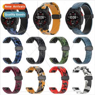 buckle strap Gamin 适用Fenix7 folding fenix6S magnetic