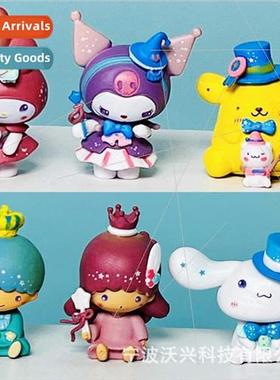 Sanrio Kuromi Pudding Dog Melody Cinnamon Dog Handheld Offic