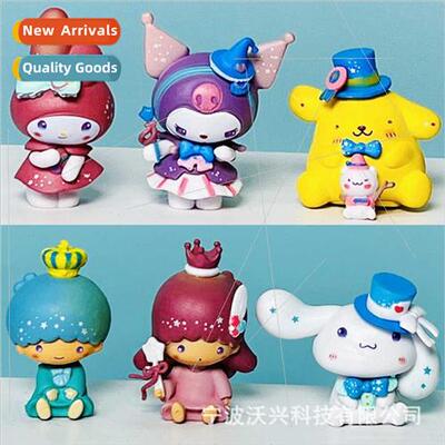 Sanrio Kuromi Pudding Dog Melody Cinnamon Dog Handheld Offic