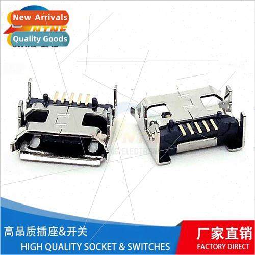 5P MICRO female chassis connector 4 pins insertion plate rol