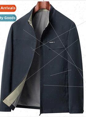 mple stand-up collar jacket men 2023 spring fall new casual