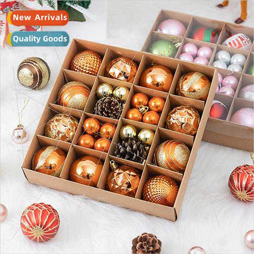 Christmas painted ball macaron ball plating shiny ball paint