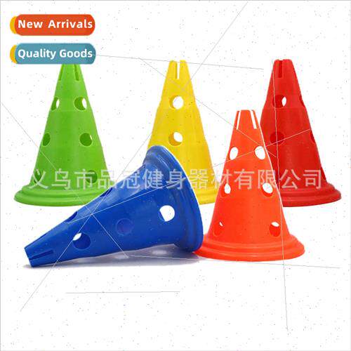 30cm round bottom wh holes sign bucket soccer training sign