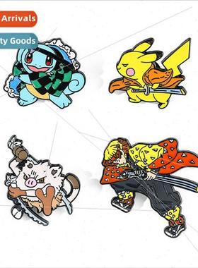 Cartoon anime  Pika Pika pin cute my wife Zenyi ghost destro