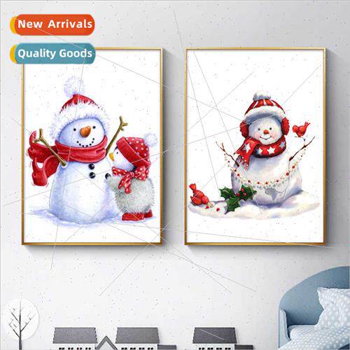 Holiday gift new point drill Christmas cross stch handmade s