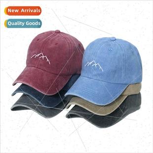 cap sun brim hop truck bent baseball embroidered Hip hat