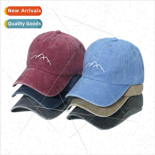 Hip hop baseball cap sun hat embroidered bent brim cap truck