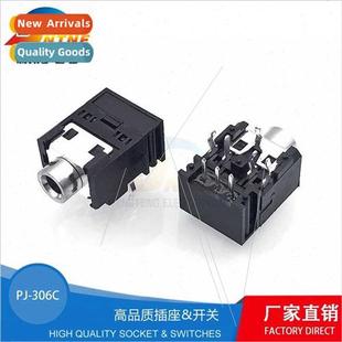 audio fixed headphone socket pin 3.5 feet