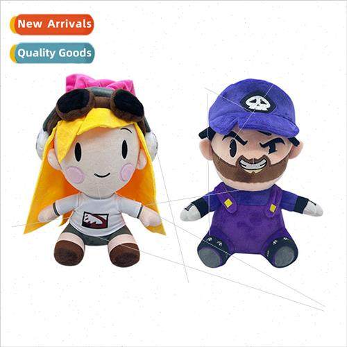 New SMG3 PLUSHIE plush toys wh purple doll in SMG4 animation