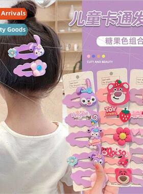 hair clips cute cartoon hair card back head broken hairpin l