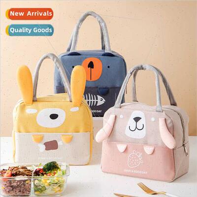 Insulated Bag nchbox Tote Bag Sub Bento Bag Canvas Bag Worke