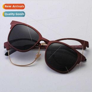 glasses layer myopia frame 8020 large double