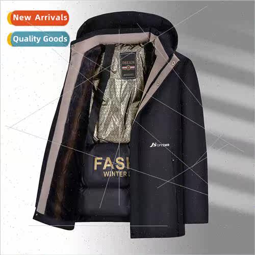 Dad winter cotton coat jacket fashion thickened padded cotto