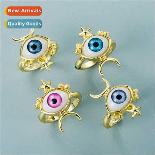 Devil Eyes Europe personalized hip-hop more ring copper plat