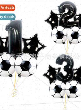 Soccer theme birthday party decoration balloon 32 inch figur