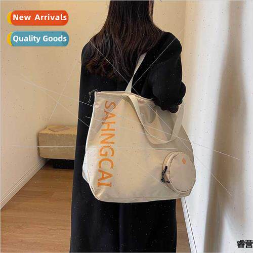 new Japan large-capacy canvas bag casual hundred crossbody b