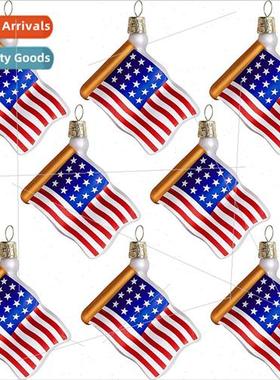 American Independence Day Decorations 7CM American Flag Ster