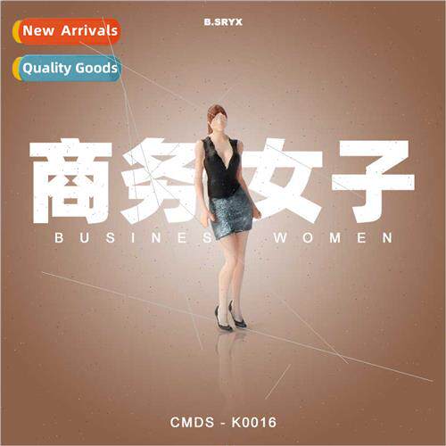 1:64 business lady miniature mannequin model sexy beauty fig