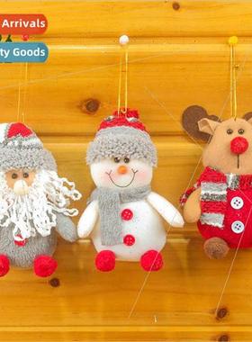 Christmas Hangings Old Man Snowman Elk Christmas Tree Figuri