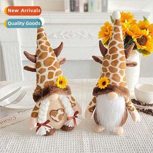 sunflower ornament rudolph faceless dec Cow couple doll