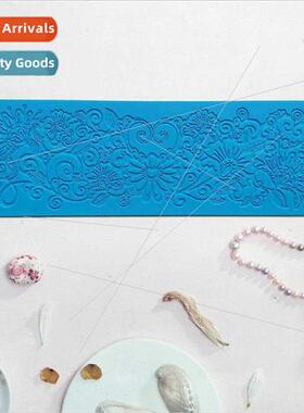 Lace 428 chocolate biscu mold cake mold ice cream candy sili