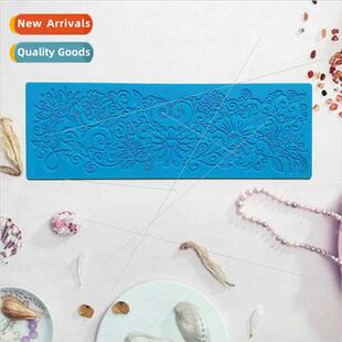 sili ice 428 chocolate biscu Lace cream cake mold candy