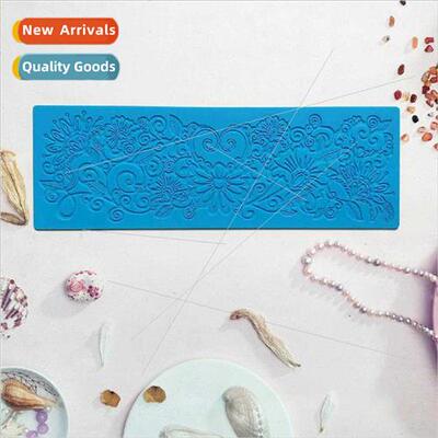 Lace 428 chocolate biscu mold cake mold ice cream candy sili