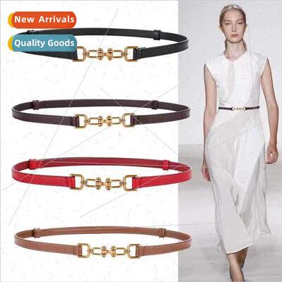 Decorative coat skirt blazer jacket belt female outwear fash